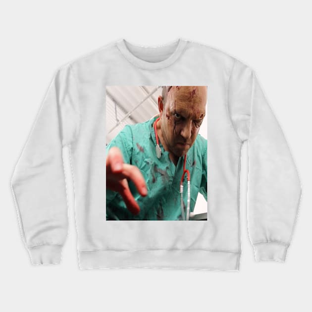 Zombie surgeon Crewneck Sweatshirt by Fussell Films